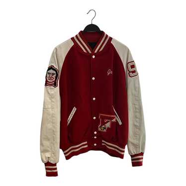 Vintage/Jacket/XL/Wool/RED/"jay" varsity jacket - image 1