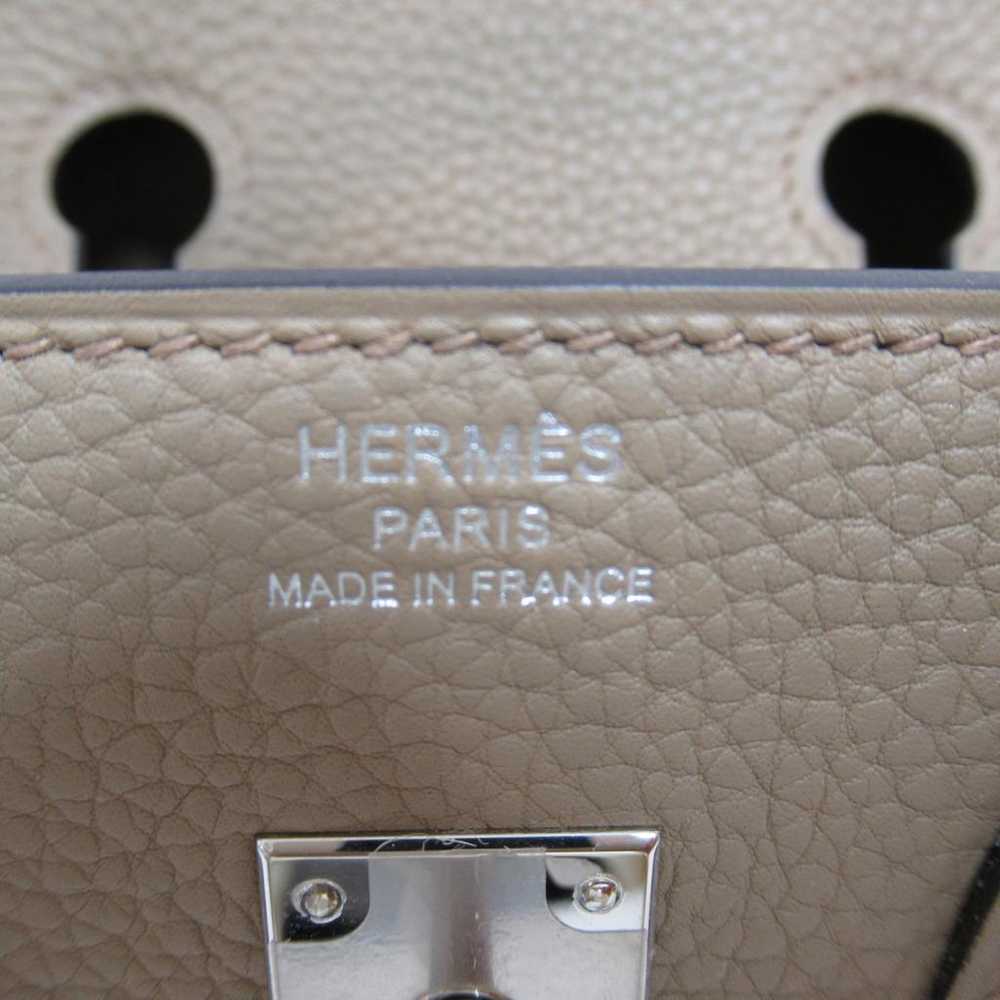 Hermès Birkin 25 leather handbag - image 6