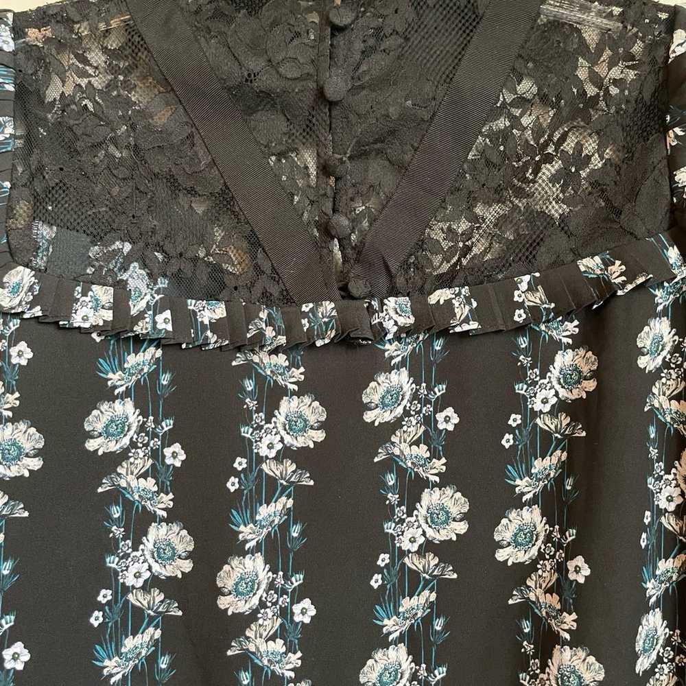 Erdem x H&M silk blend blouse - image 2