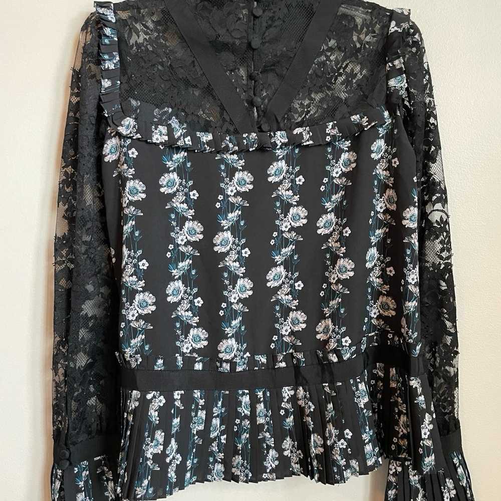 Erdem x H&M silk blend blouse - image 5