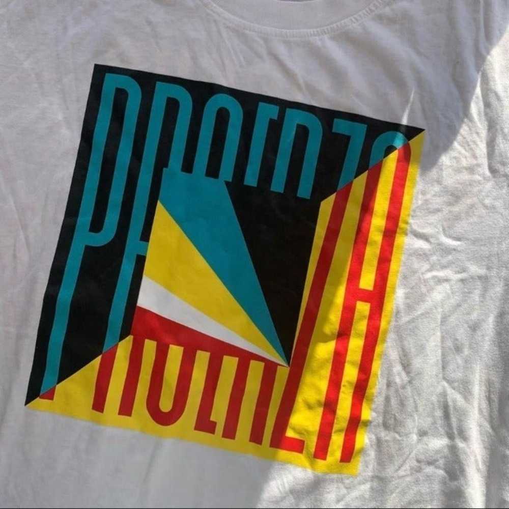 Proenza Schouler Logo Print Cotton T Shirt S - image 3