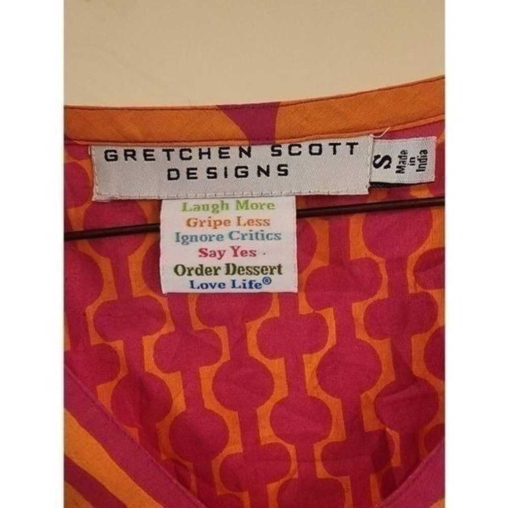 Gretchen Scott Designs vibrant orange and pink gr… - image 5