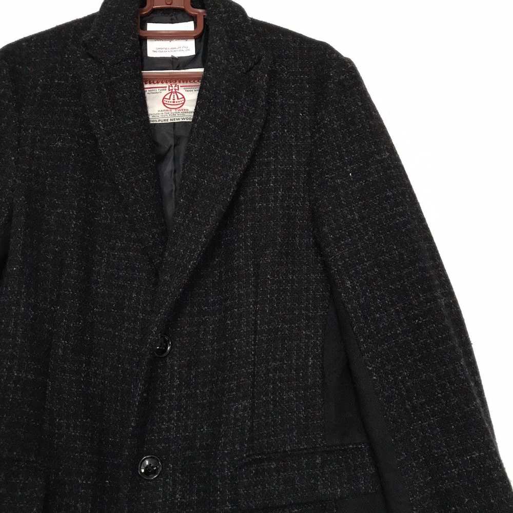 Harris Tweed × Japanese Brand Hand woven harris t… - image 5