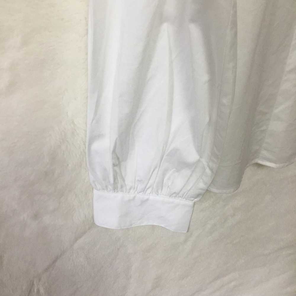 Kate Spade White Classic Long Shirt - image 3