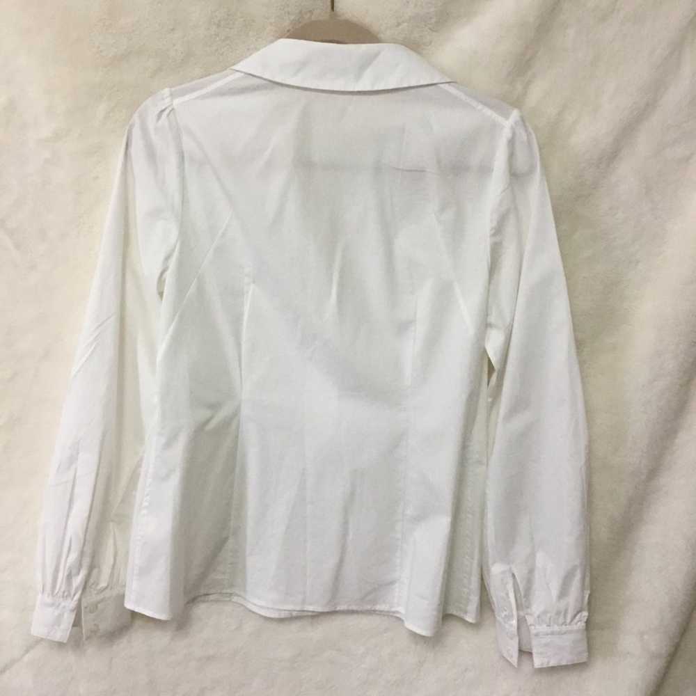 Kate Spade White Classic Long Shirt - image 6