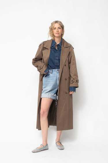 Vintage Trench - BROWN