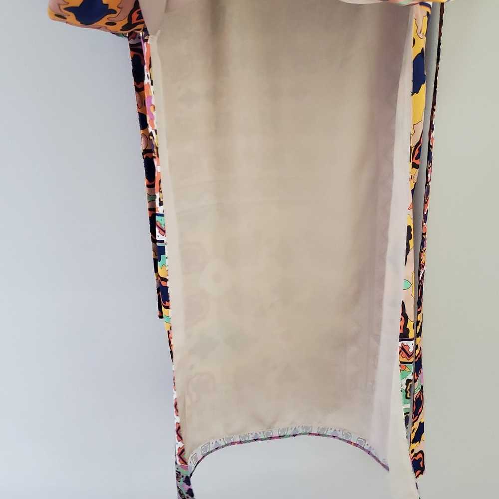 Zara Belted Printed Kimono & Pant Set Size Small - image 6