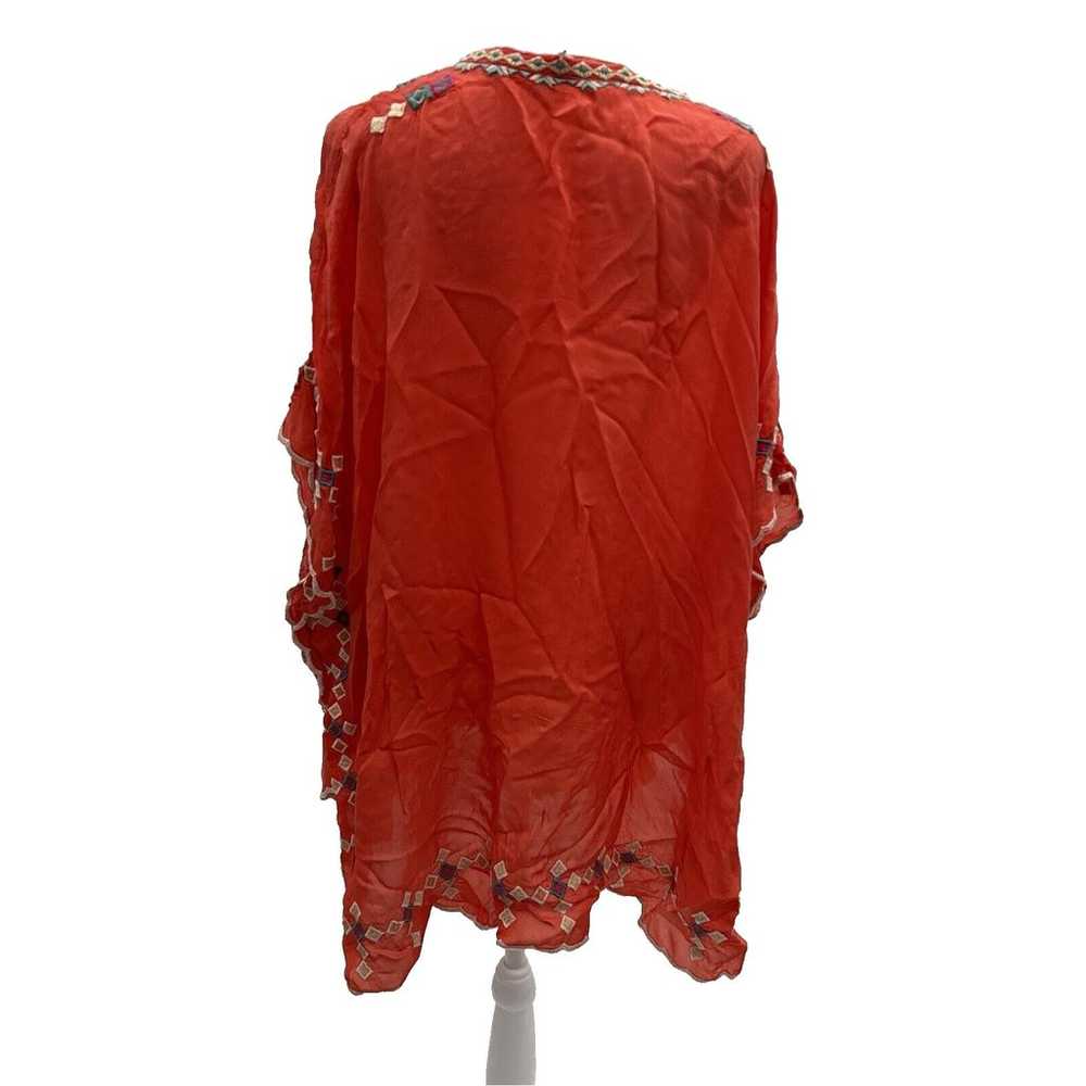 Johnny Was Women's Size Small Embroidered Poncho … - image 2