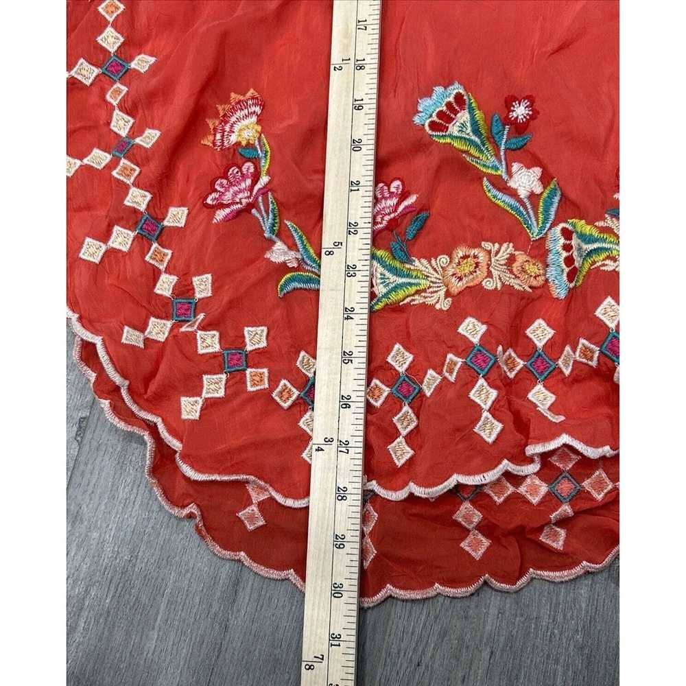 Johnny Was Women's Size Small Embroidered Poncho … - image 8