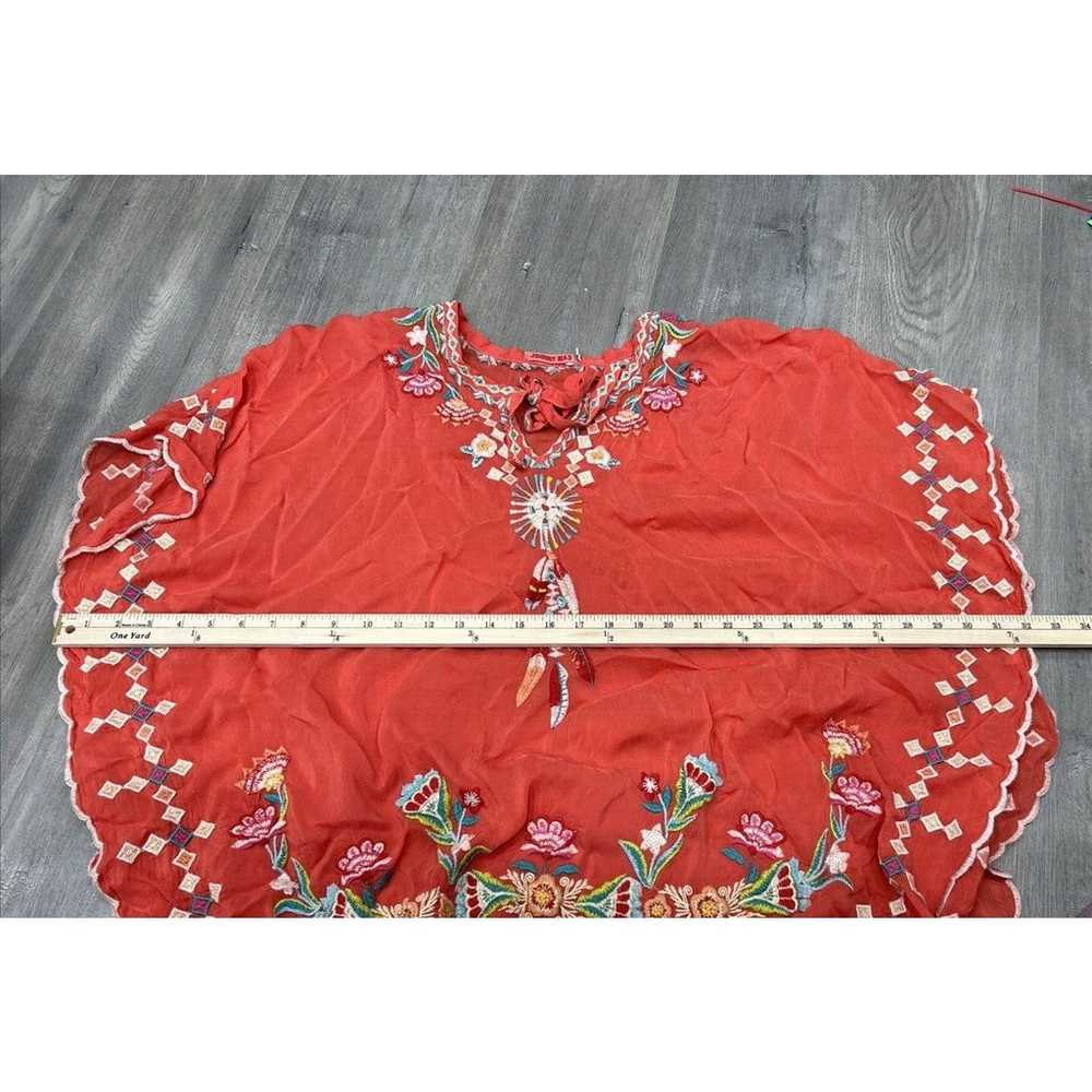 Johnny Was Women's Size Small Embroidered Poncho … - image 9