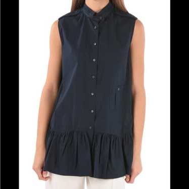 Miu Miu Sleeveless Button Down Tunic Size 38 (US … - image 1
