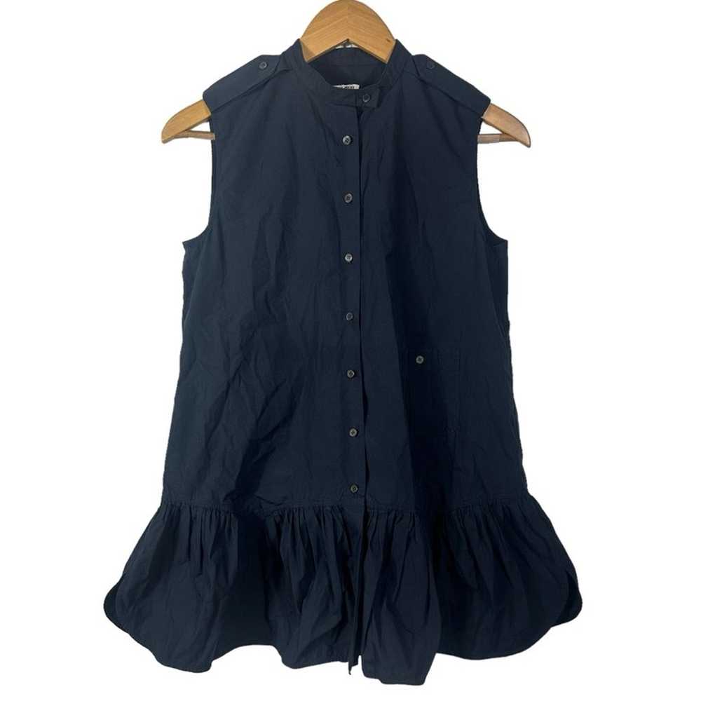 Miu Miu Sleeveless Button Down Tunic Size 38 (US … - image 2