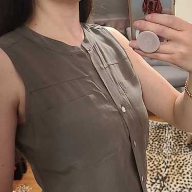 Max Studio 100% Silk Blouse