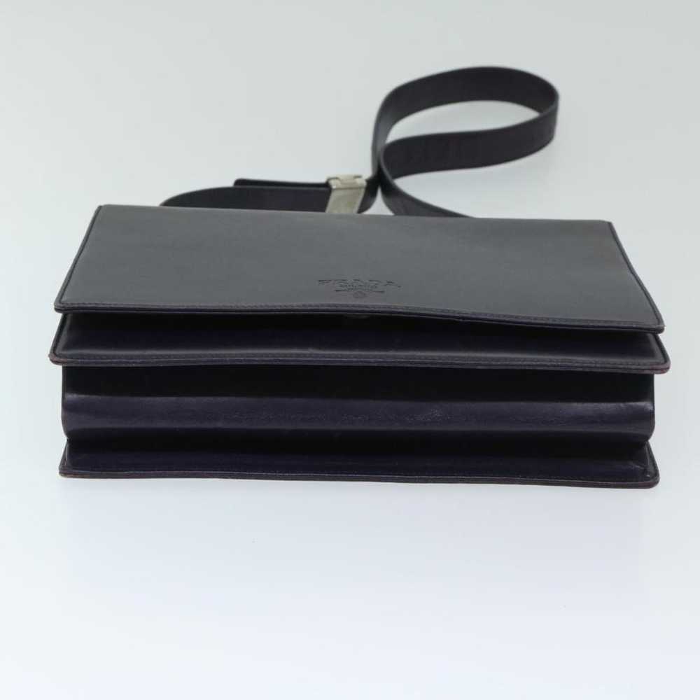 Prada Diagramme leather handbag - image 3