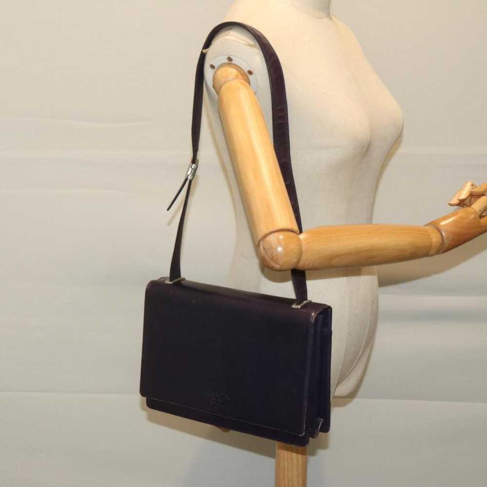 Prada Diagramme leather handbag - image 6