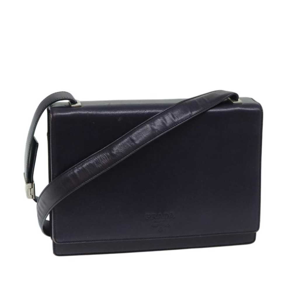 Prada Diagramme leather handbag - image 9