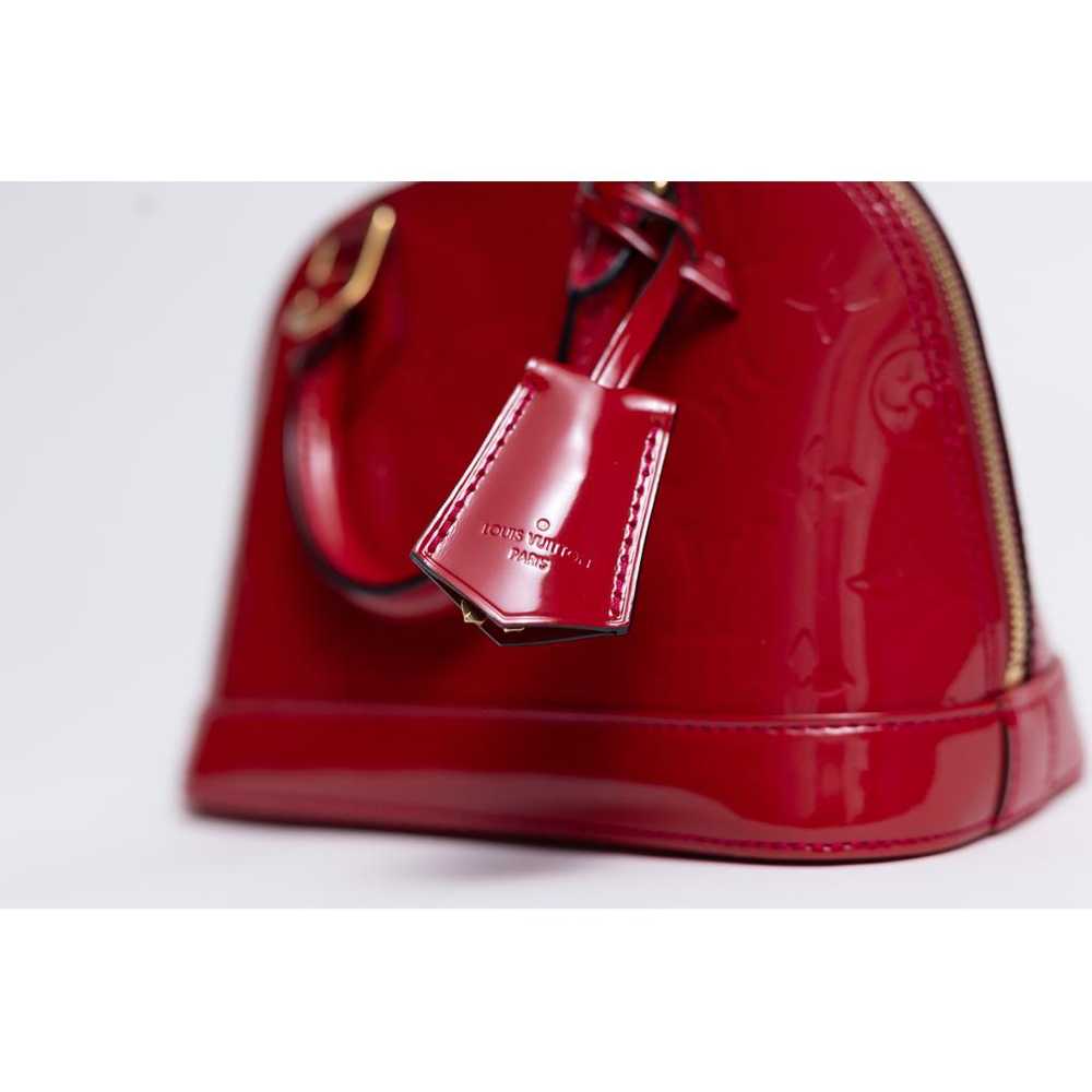 Louis Vuitton Alma Bb patent leather handbag - image 9