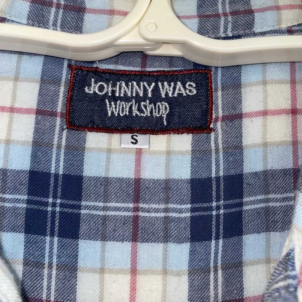 Johnny Was Silk Back Button Down Top - image 4