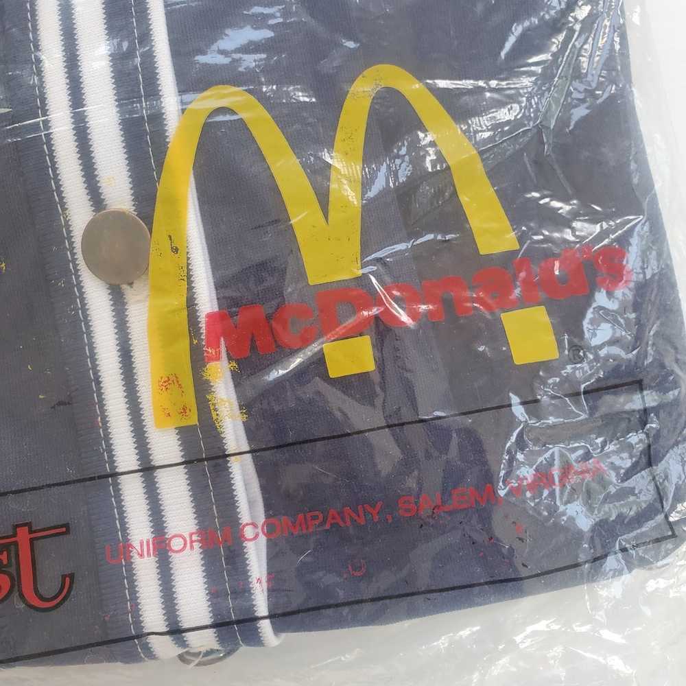 Vintage McDonald's Crest Navy Women's Button Up E… - image 11