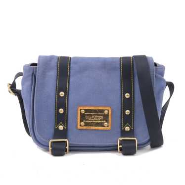 Louis Vuitton Antigua Besace PM Shoulder Bag Blue… - image 1