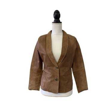 Women's Brown Genuine Leather Jacket