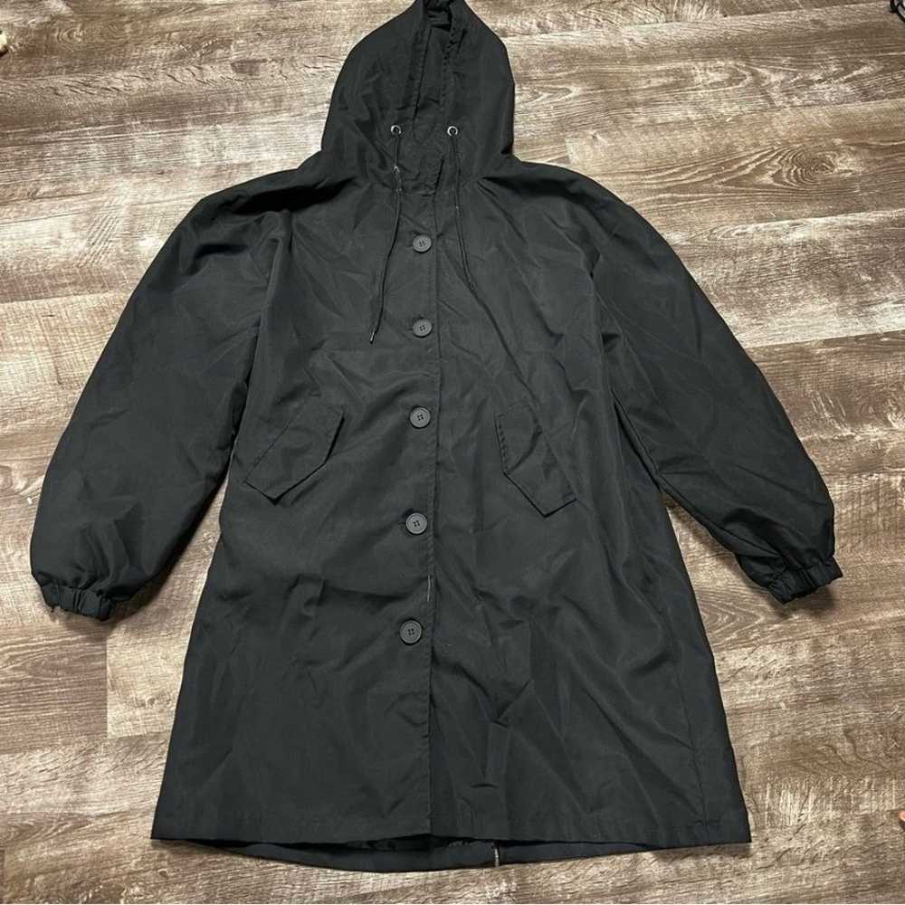 Paris Design Long Black Coat Size 3XL - image 1