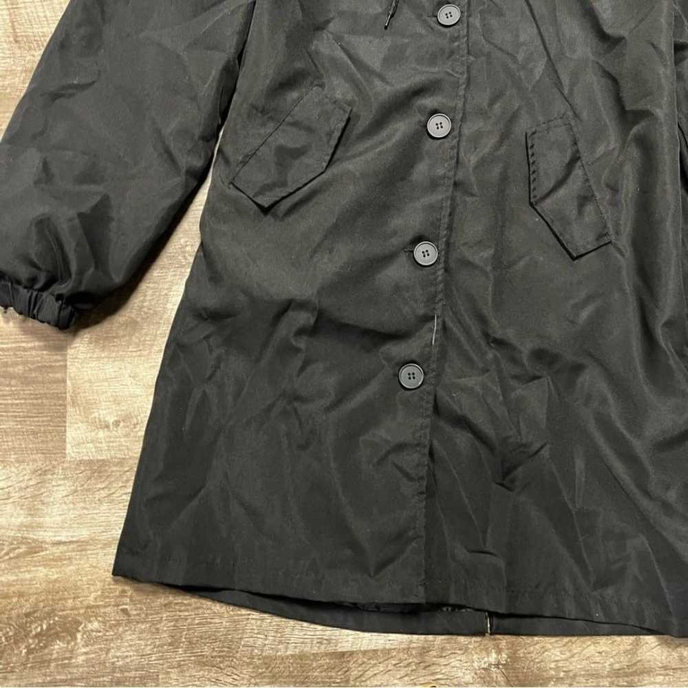 Paris Design Long Black Coat Size 3XL - image 4