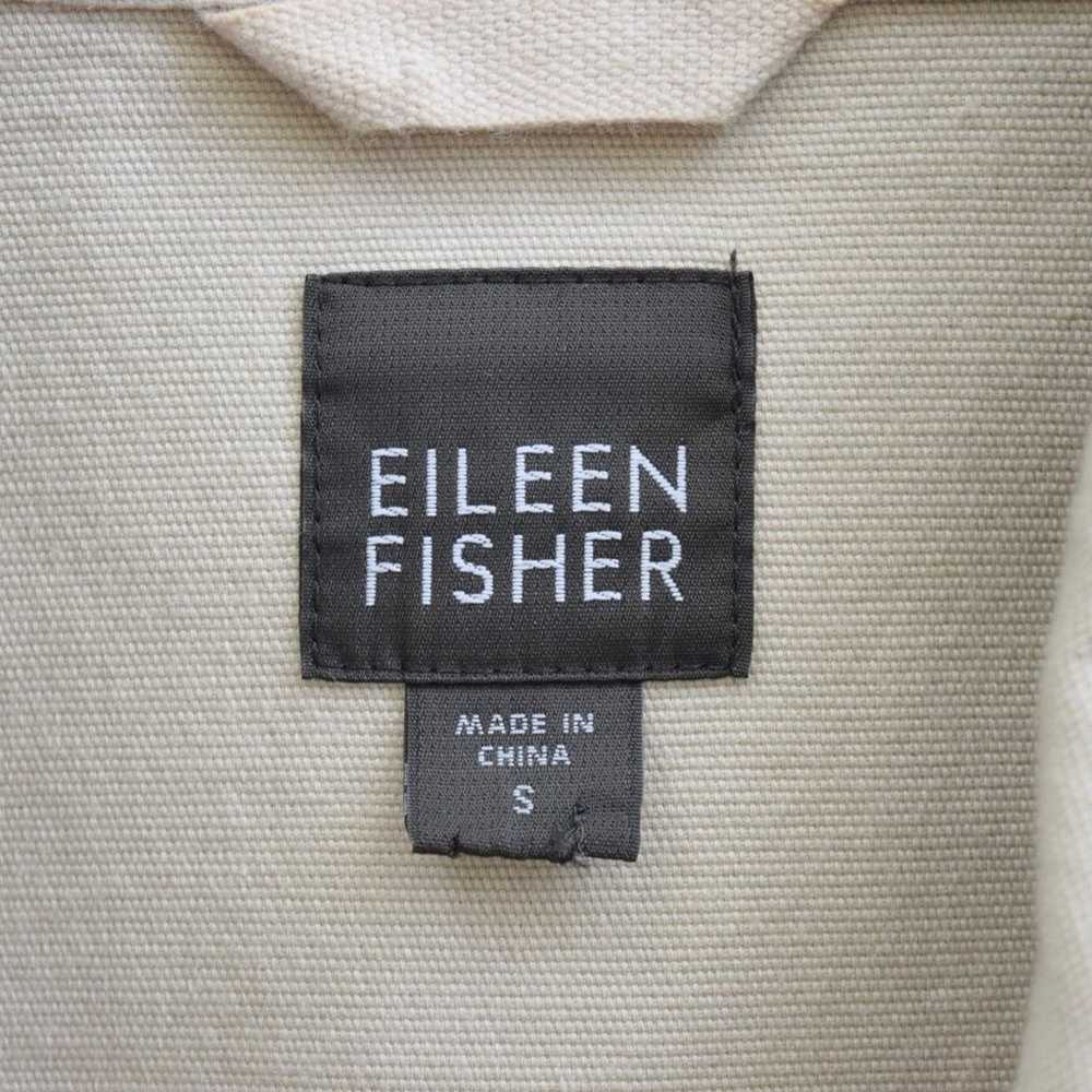 EILEEN FISHER Jacket Blazer Organic Cotton 3/4 Sl… - image 6