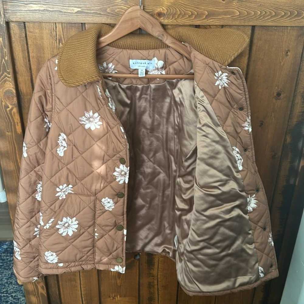 Current air Los Angeles quilted daisy jacket, Siz… - image 4