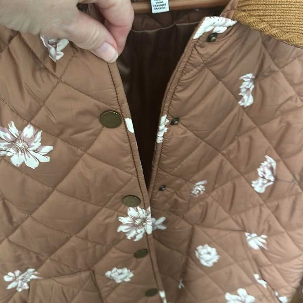 Current air Los Angeles quilted daisy jacket, Siz… - image 7