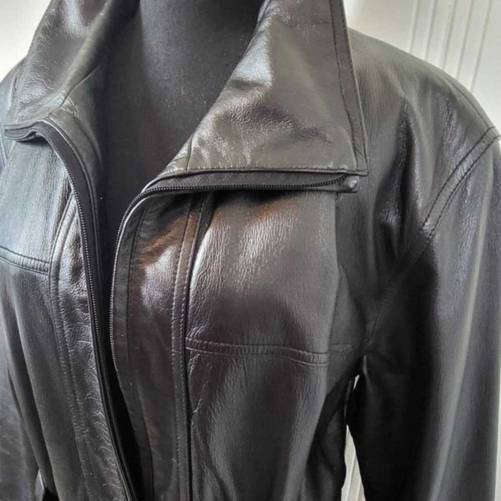 Wilsons Black Leather Women's Jacket - image 10