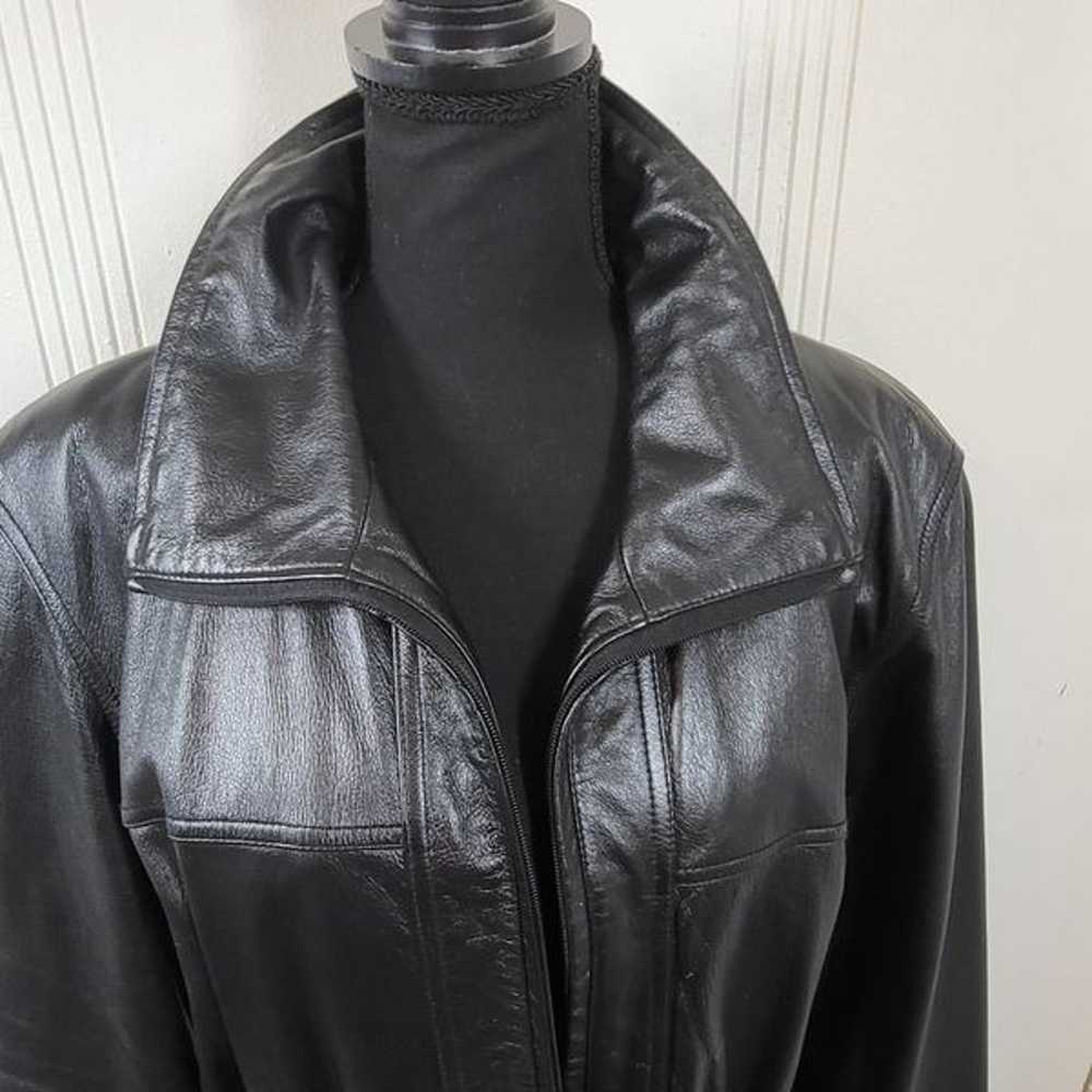 Wilsons Black Leather Women's Jacket - image 12