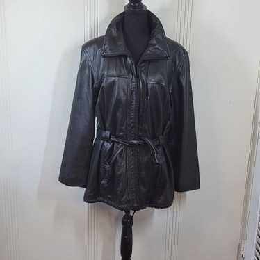 Wilsons Black Leather Women's Jacket - image 1