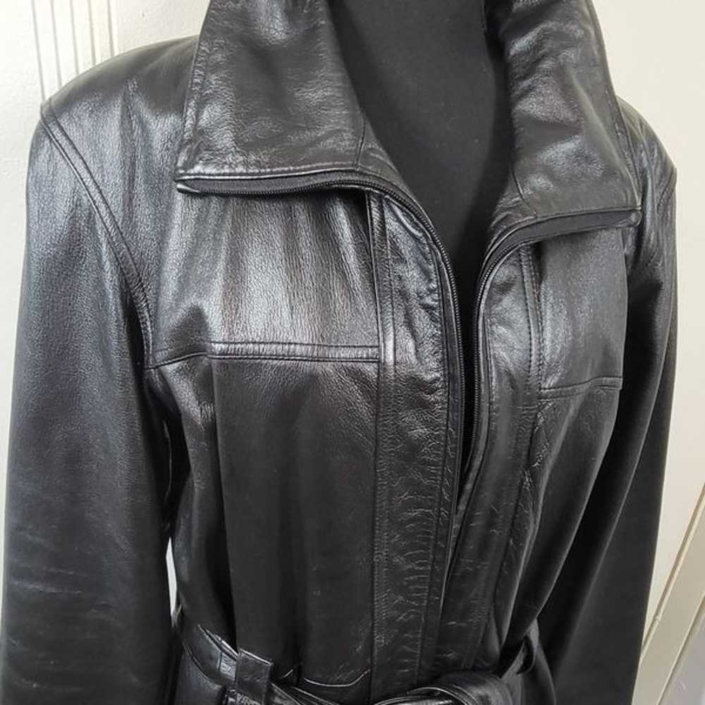 Wilsons Black Leather Women's Jacket - image 9