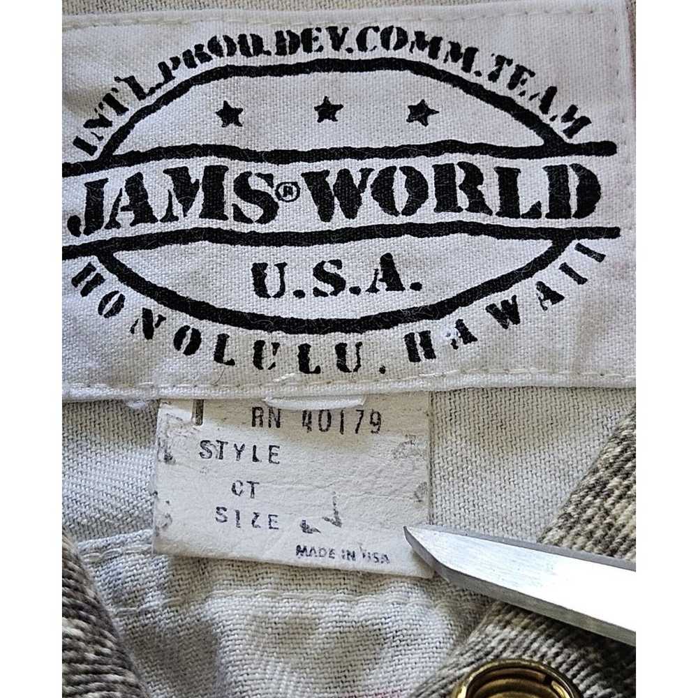 Jams World Vtg Honolulu Jeans Co Sleeveless Vest … - image 7