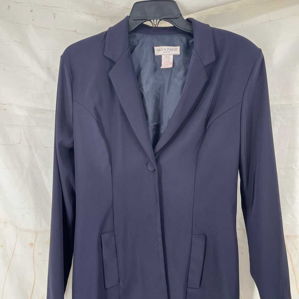 Alyn Paige navy blue blazer jacket 6 - image 6