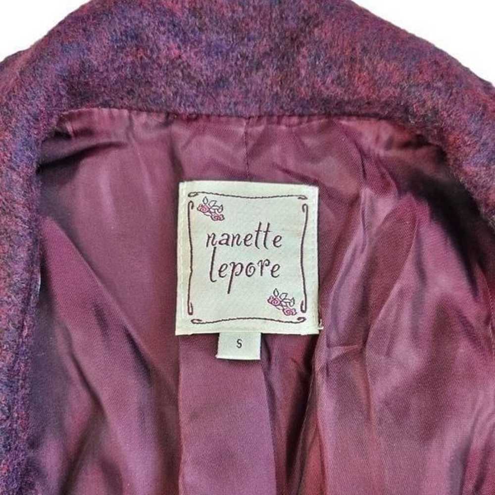 rare vintage nanette lepore romantic goth jacket - image 6
