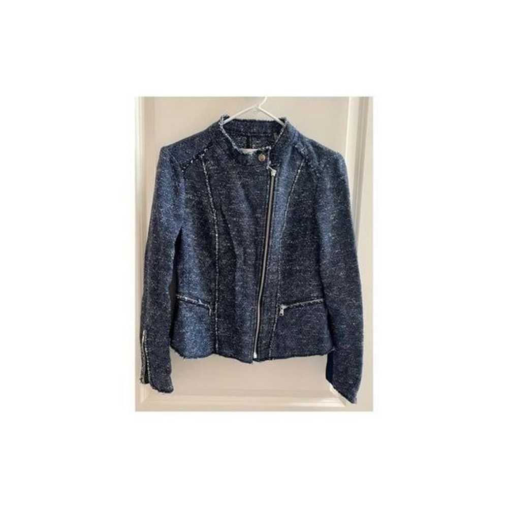 Rebecca Taylor blue tweed jacket/blazer - image 1