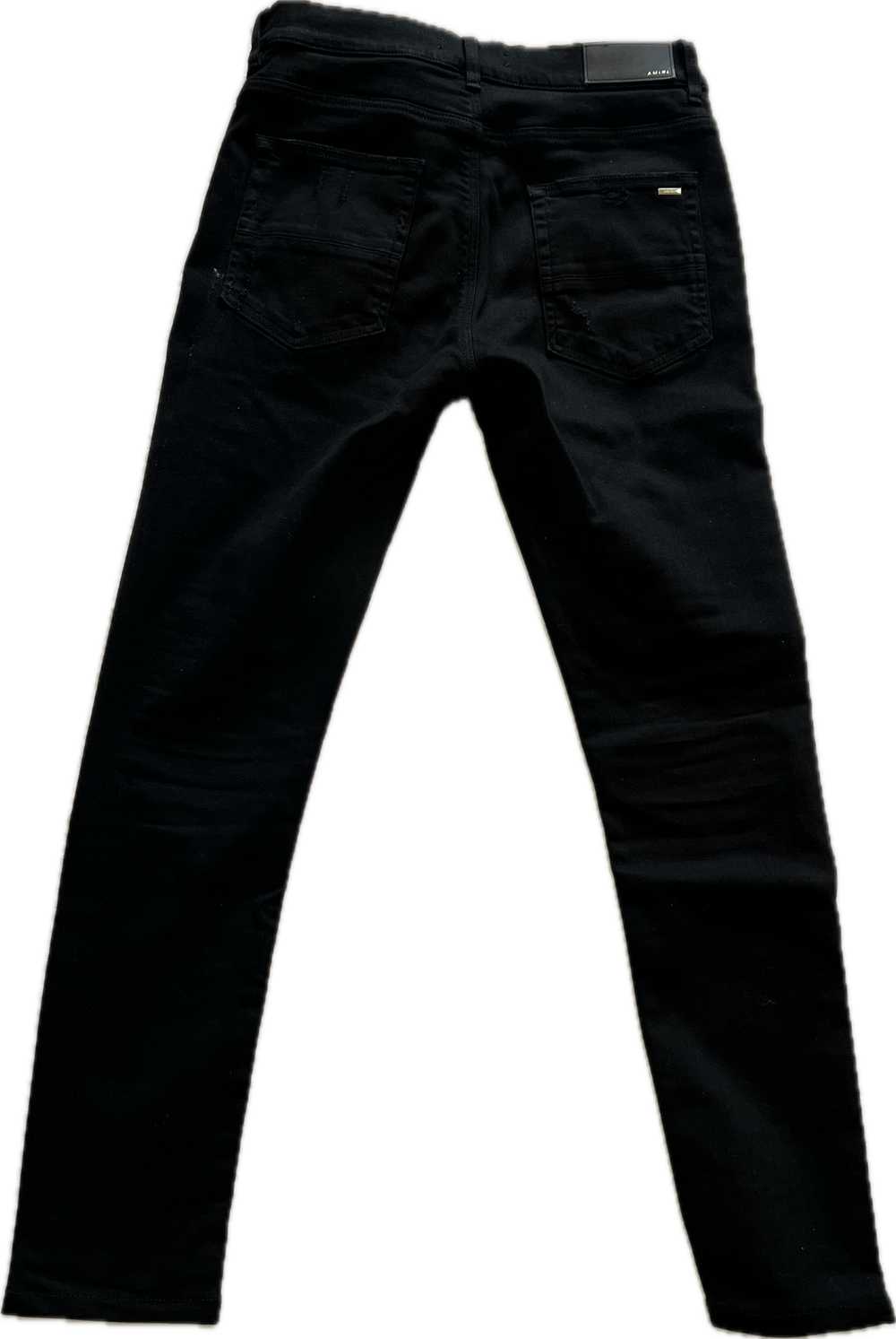 Amiri MX1 Distressed Stretch-Denim Jeans - image 2