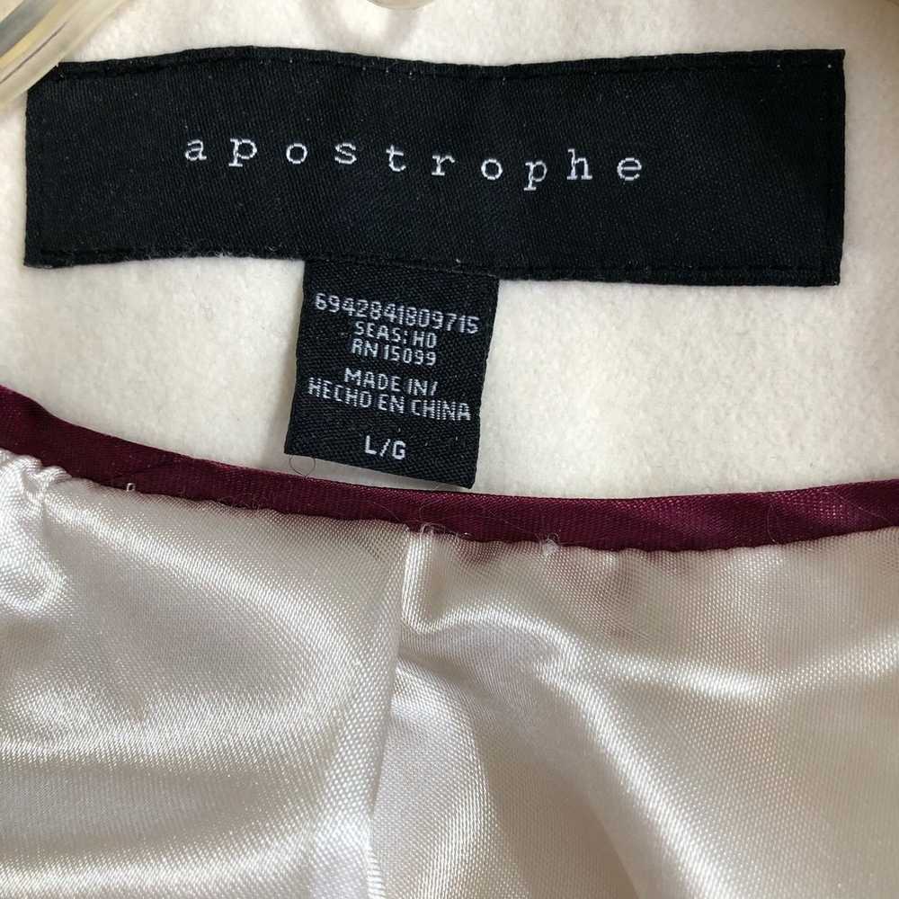 Apostrophe Women's Wool Blend Jacket L - image 7