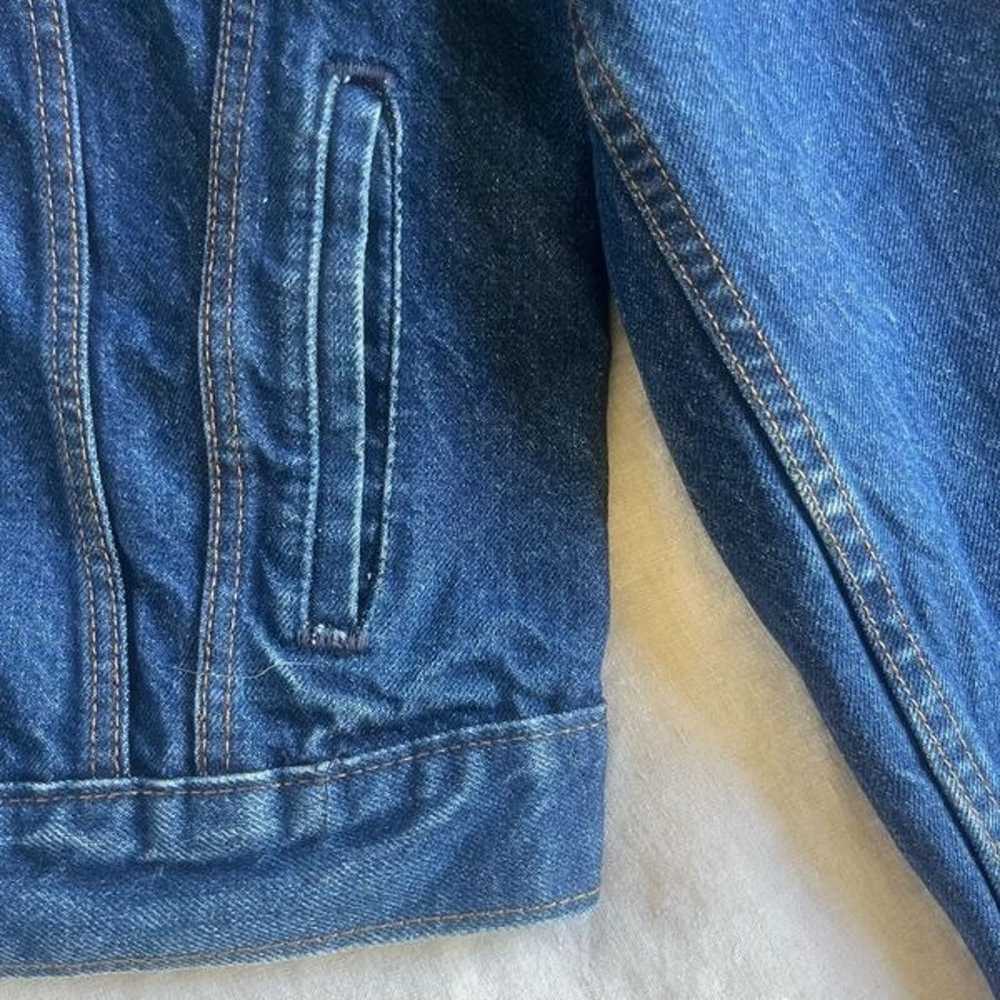 Vintage Levi’s original trucker jacket size 40L s… - image 4
