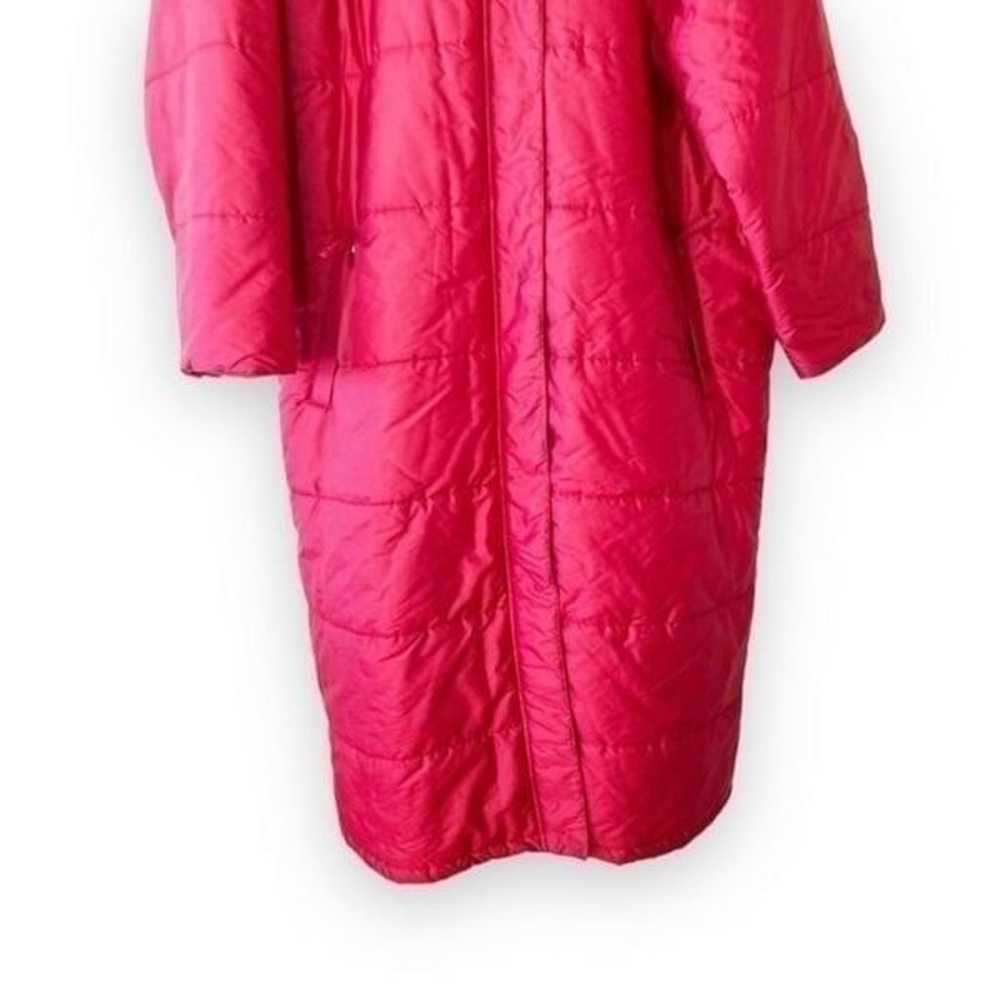 LL Bean Women’s Ultrawarm Winter Coat Fur Trim Ho… - image 6