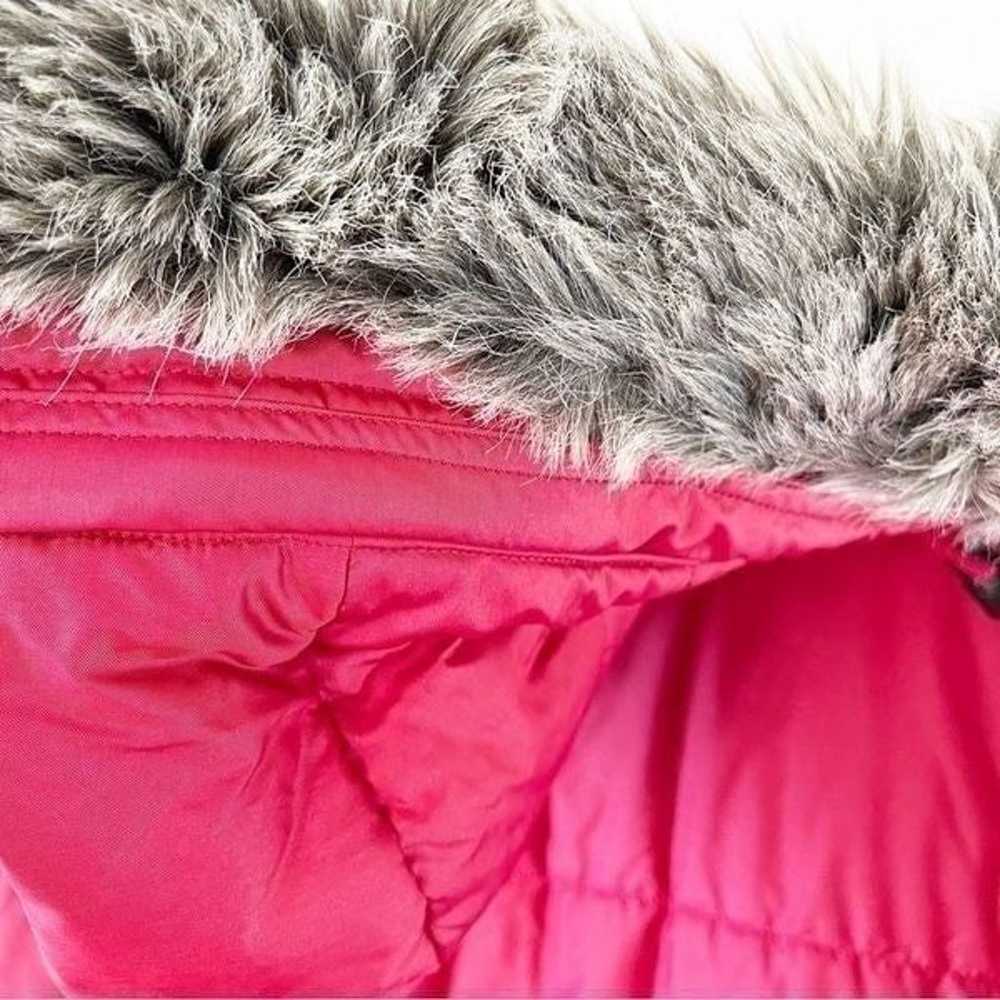 LL Bean Women’s Ultrawarm Winter Coat Fur Trim Ho… - image 7
