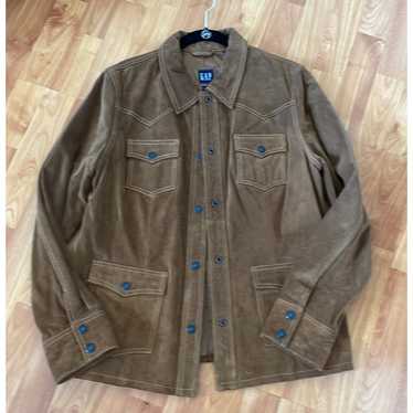 Vintage Gap 100% Leather Jacket