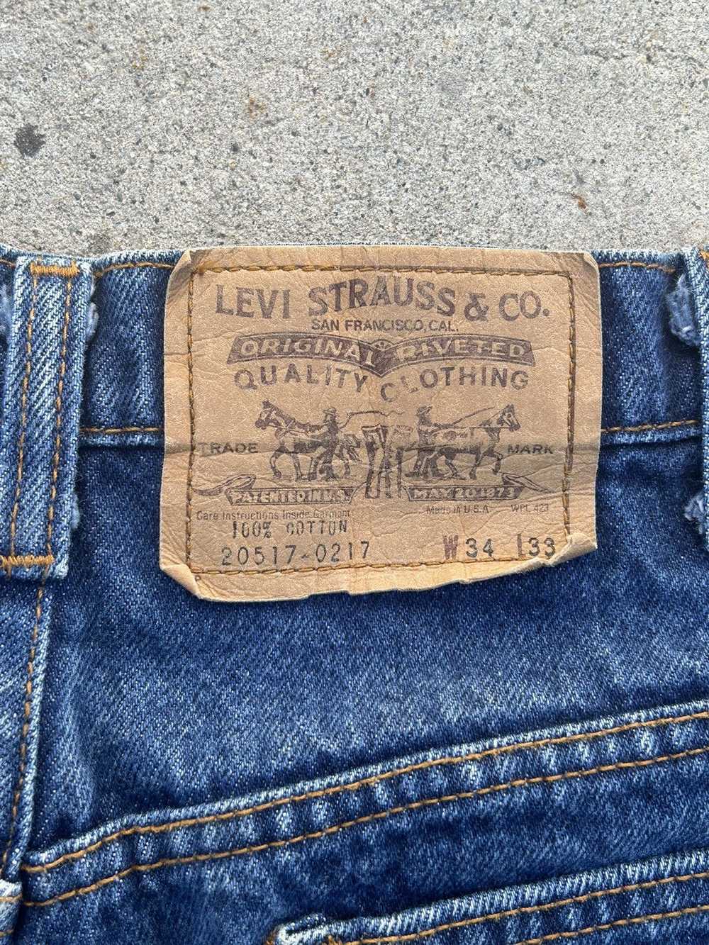 Levi's × Vintage Vintage Orange Tab 517 Bootcut L… - image 4