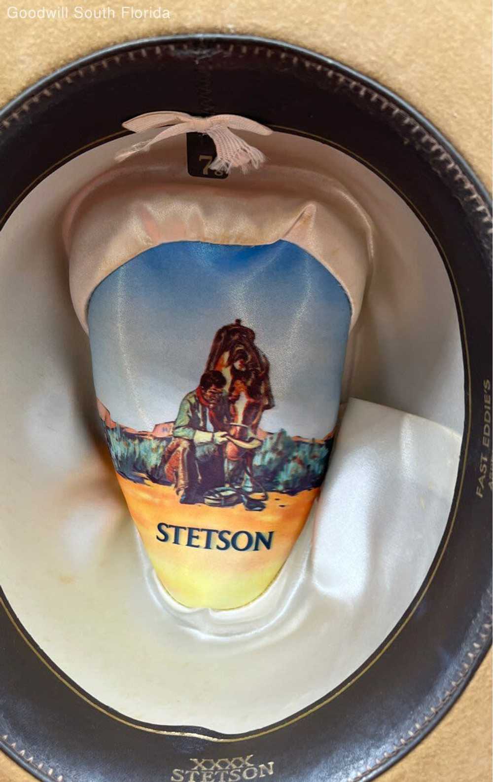John B. Stetson Mens Brown Hat 4X Beaver Size 7.1… - image 4