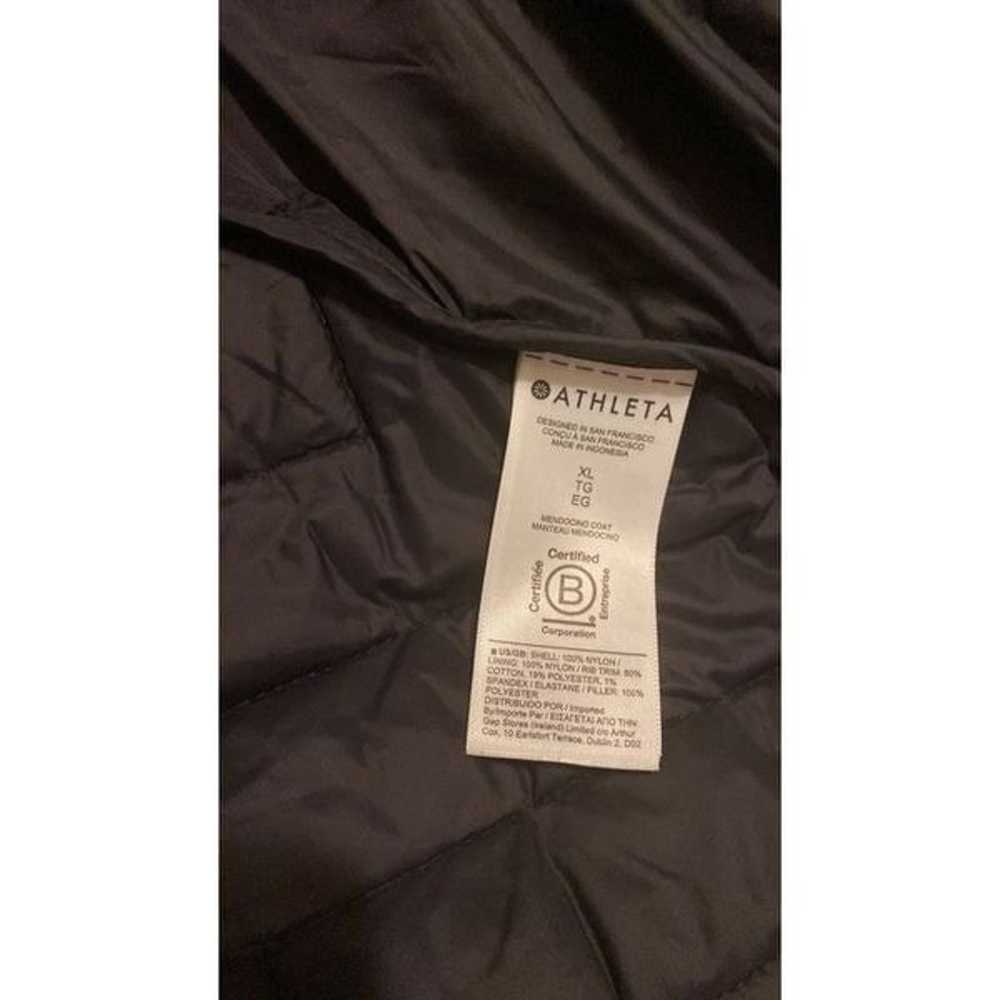 NWOT Athleta Mendocino Coat size XL // Black #860… - image 3