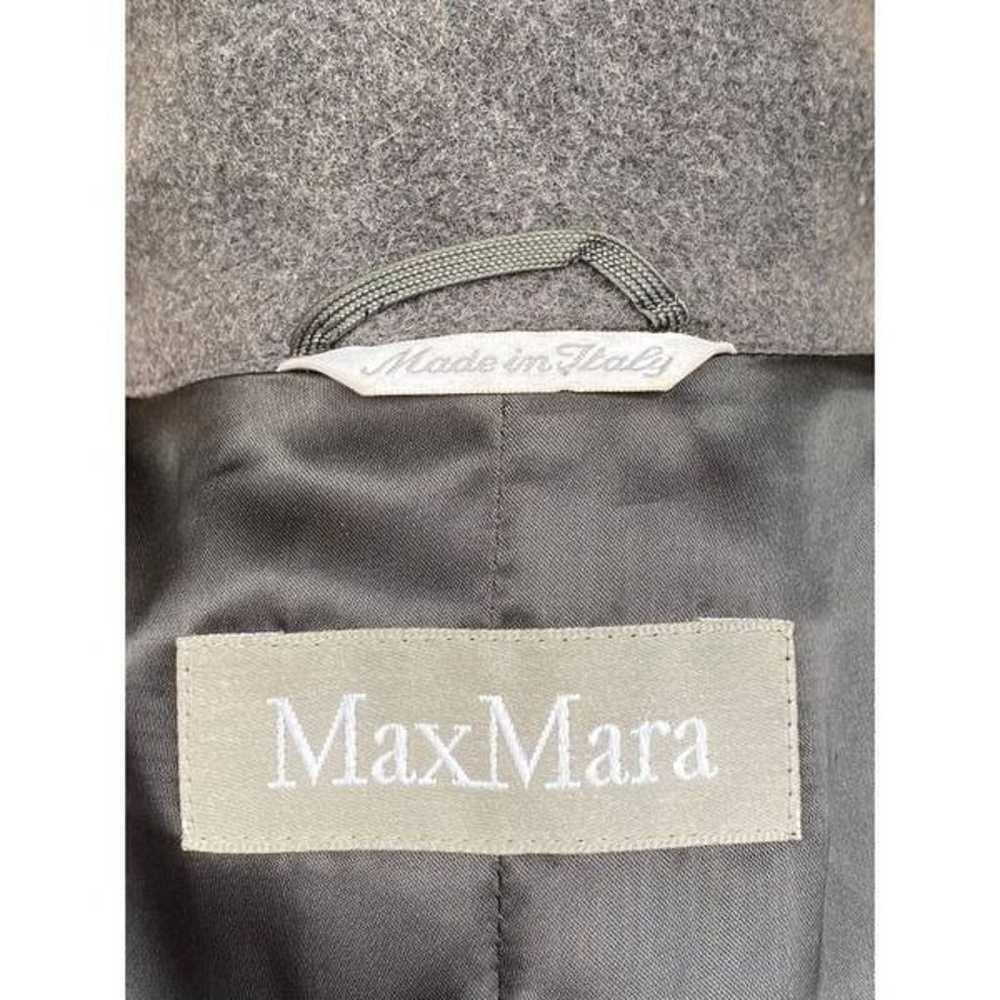 Maxmara wool coat size 6 - image 9