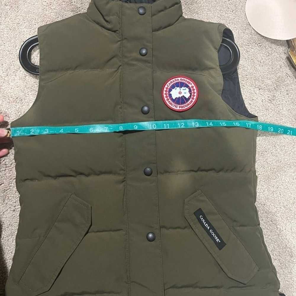 Canada Goose Freestyle Vest xs green - image 8