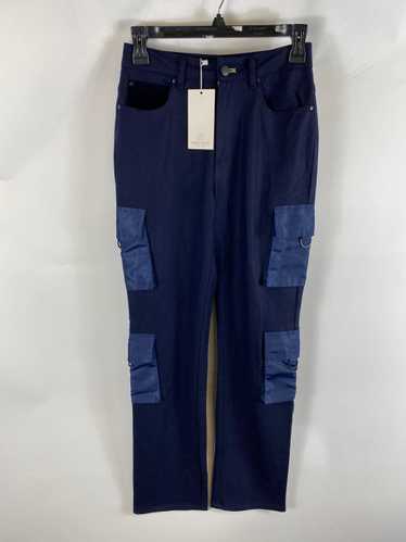Marissa Wilson Blue Fashion Cargo Pants 2 NWT